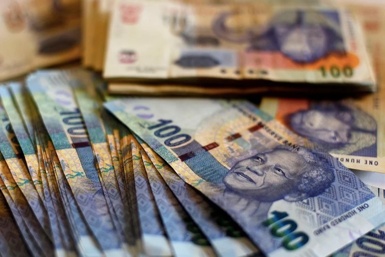 south african rands